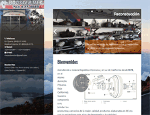 Tablet Screenshot of booster-mex.com